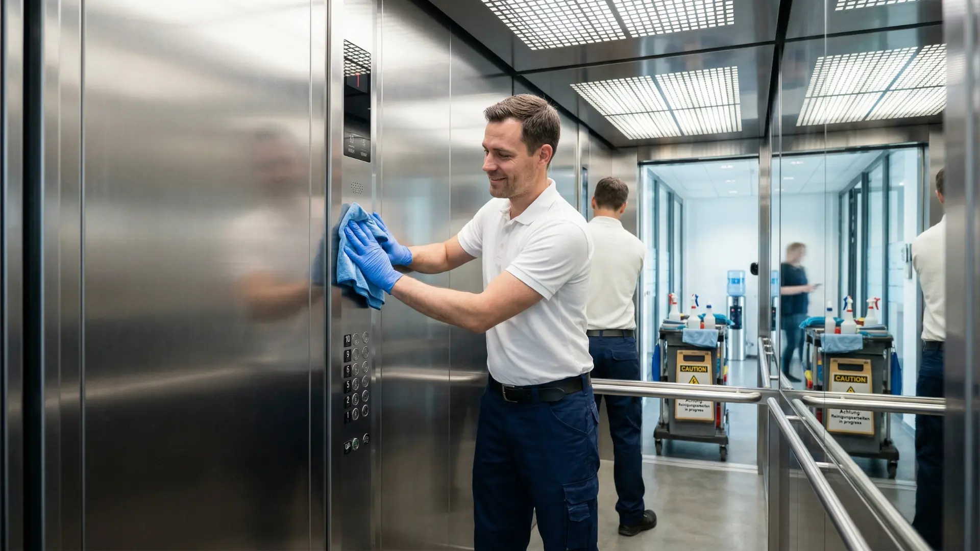 Professionelle Aufzugsreinigung in Recklinghausen und Umgebung