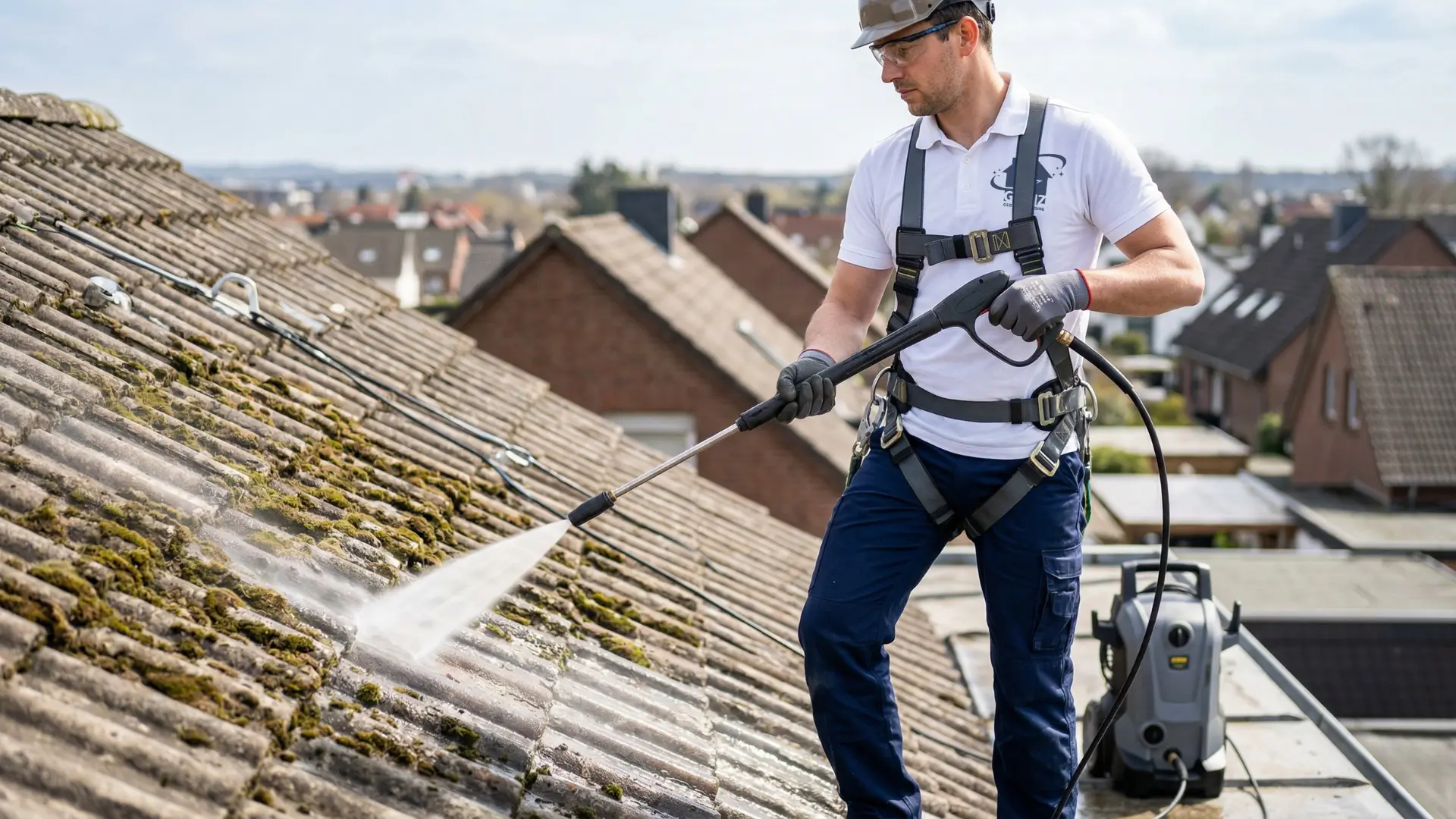 Professionelle Dachreinigung und Dachpflege