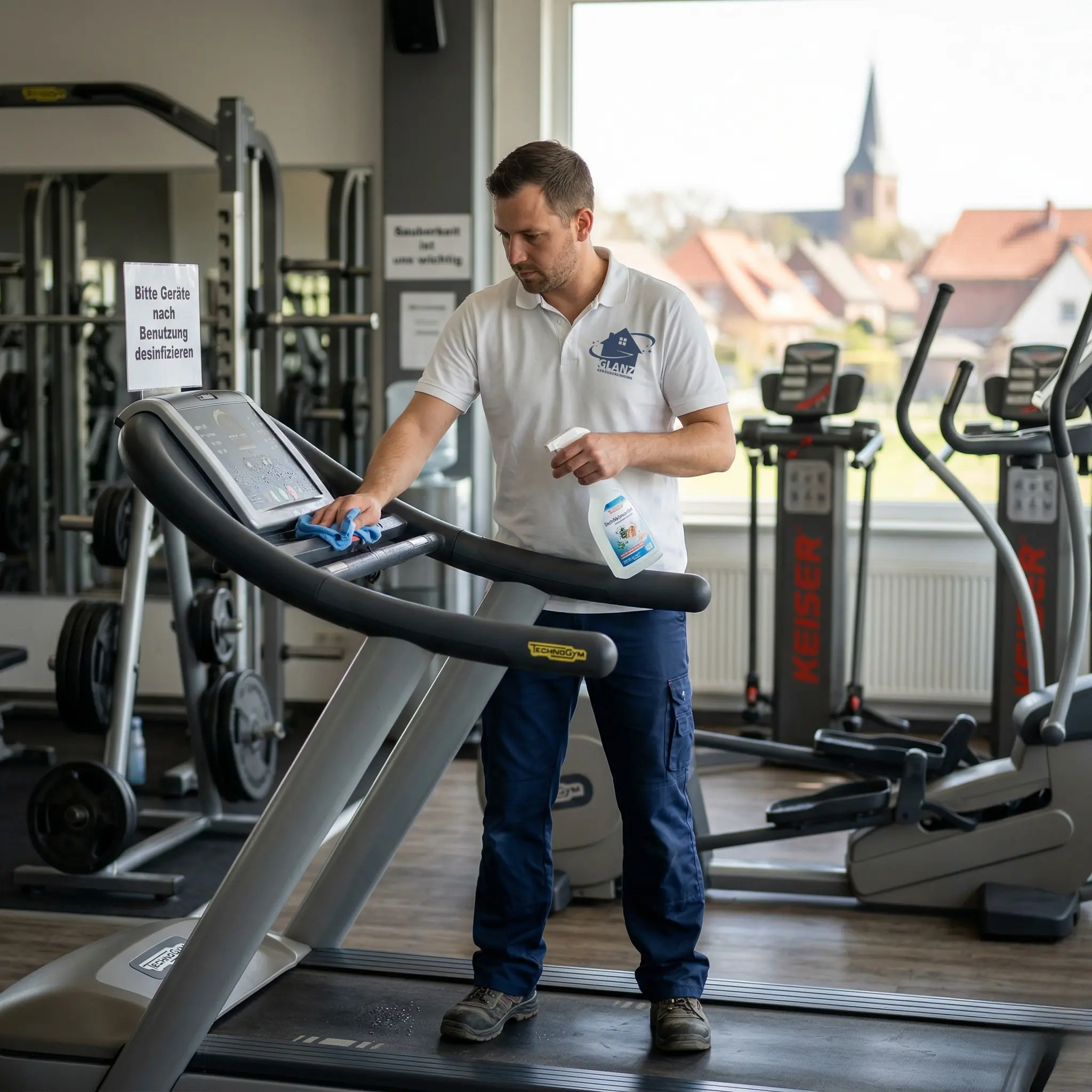 Fitnessstudio Reinigung