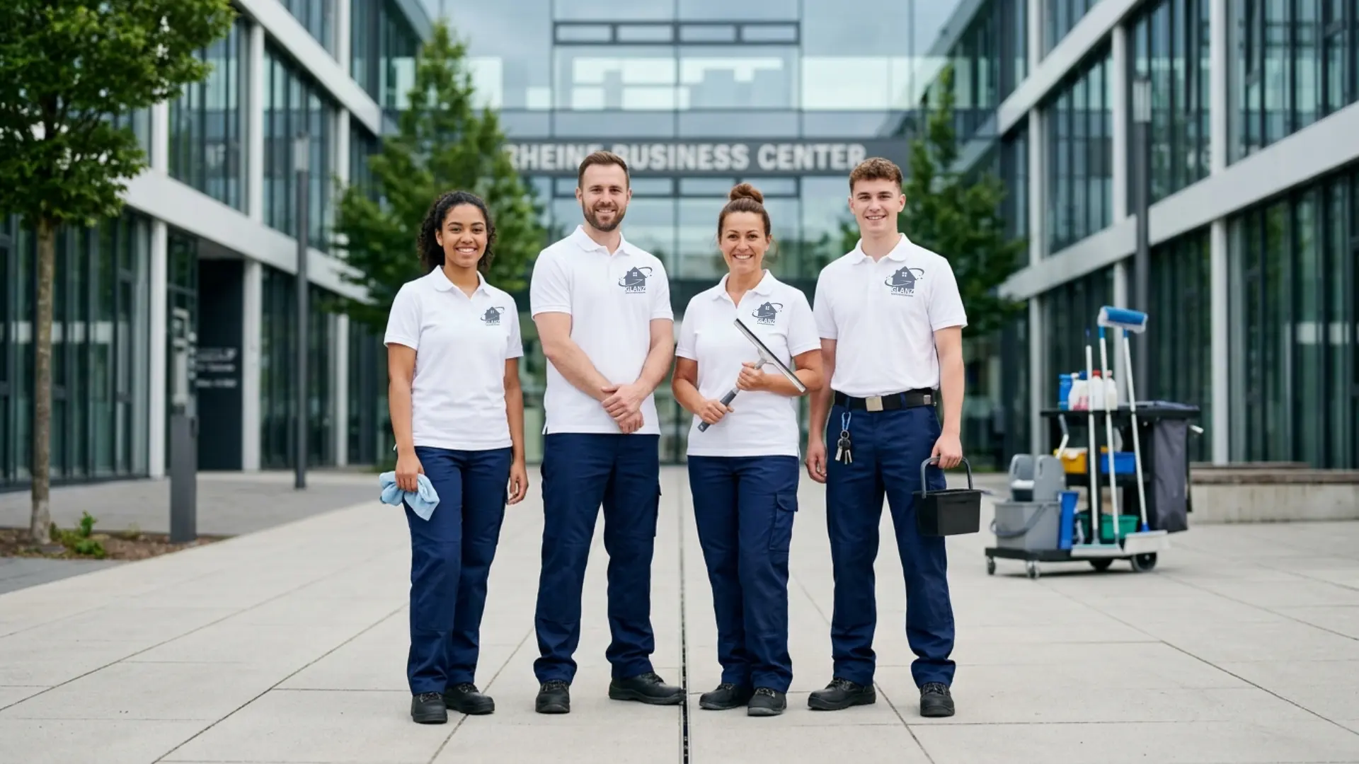 Das Team von Glanz Gebäudereinigung